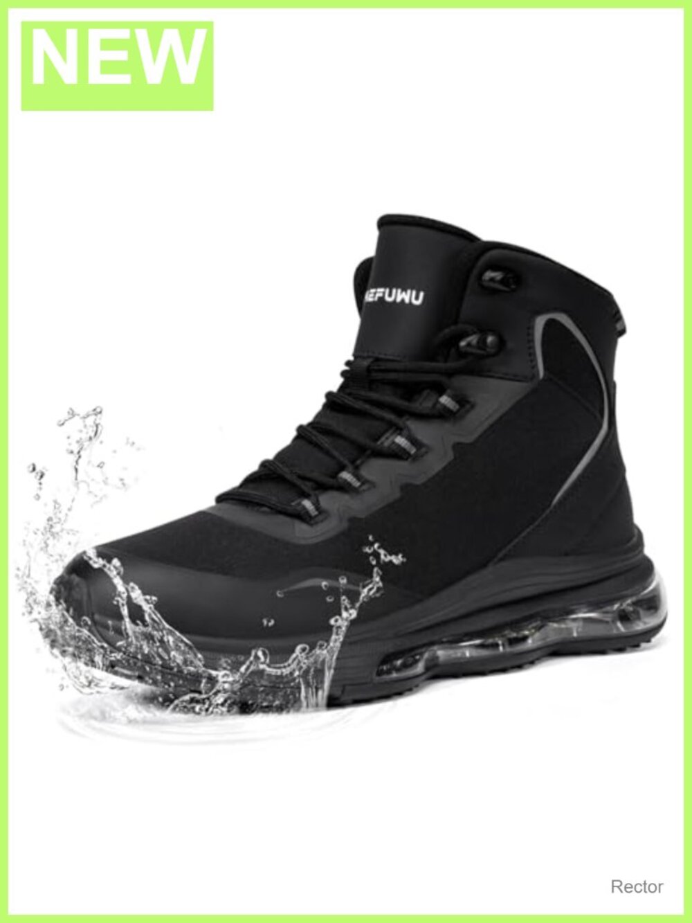 Women's Waterproof Tactical Hiking Boots with Side Zip - Non Slip Durable